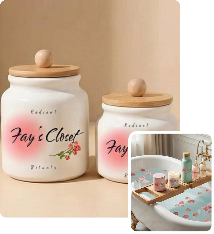 Fay's Closet Jars